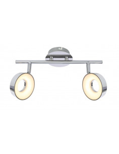 CANDELLUX ISLA LAMPA SUFITOWA LISTWA 2X4W LED CHROM 3000K 92-61713