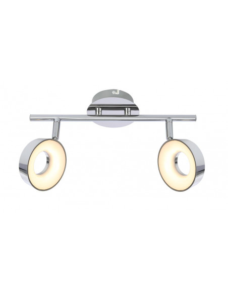 CANDELLUX ISLA LAMPA SUFITOWA LISTWA 2X4W LED CHROM 3000K 92-61713