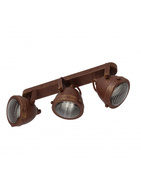 CANDELLUX FRODO LAMPA SUFITOWA LISTWA 3X40W GU10 RDZAWY 93-71088