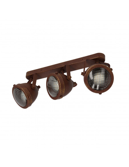 CANDELLUX FRODO LAMPA SUFITOWA LISTWA 3X40W GU10 RDZAWY 93-71088