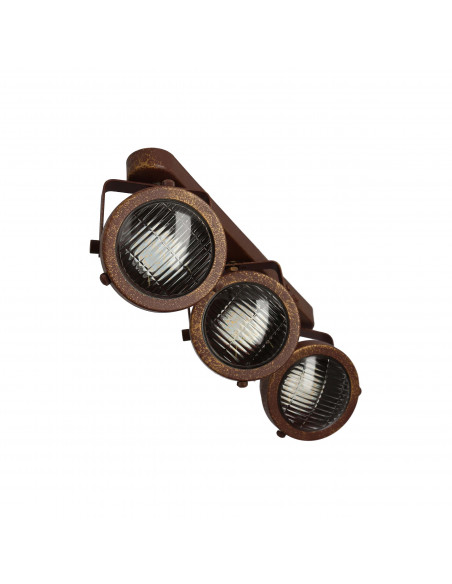 CANDELLUX FRODO LAMPA SUFITOWA LISTWA 3X40W GU10 RDZAWY 93-71088