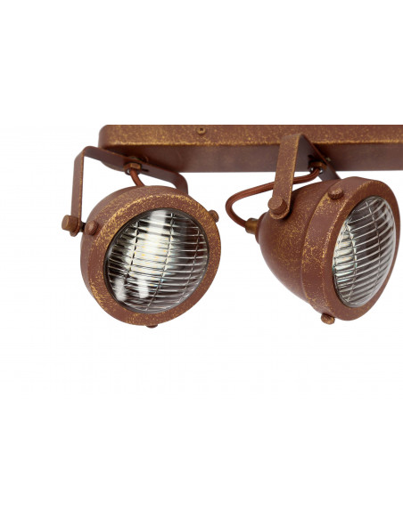 CANDELLUX FRODO LAMPA SUFITOWA LISTWA 3X40W GU10 RDZAWY 93-71088