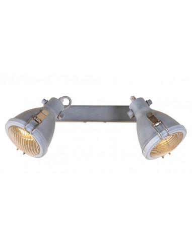 CANDELLUX CRODO LAMPA SUFITOWA LISTWA 2X40W E14 SZARY 92-71118