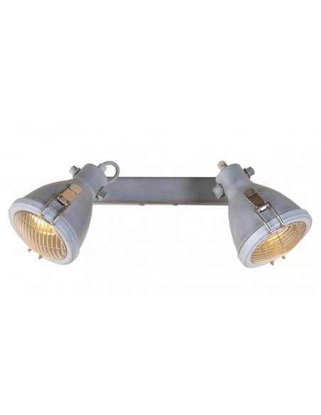CANDELLUX CRODO LAMPA SUFITOWA LISTWA 2X40W E14 SZARY 92-71118