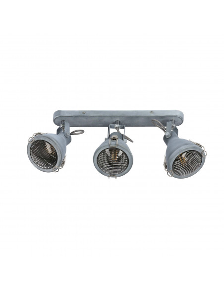 CANDELLUX CRODO LAMPA SUFITOWA LISTWA 3X40W E14 SZARY 93-71125