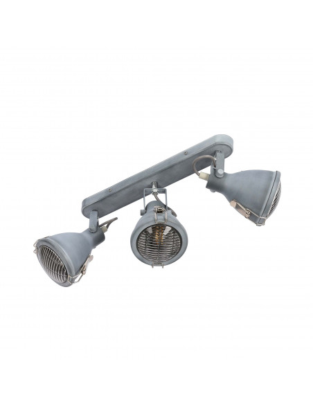 CANDELLUX CRODO LAMPA SUFITOWA LISTWA 3X40W E14 SZARY 93-71125