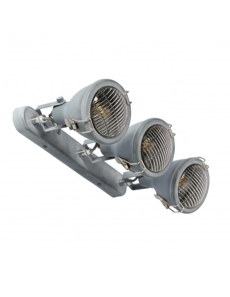 CANDELLUX CRODO LAMPA SUFITOWA LISTWA 3X40W E14 SZARY 93-71125