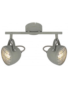 CANDELLUX PENT LAMPA SUFITOWA LISTWA 2X50W GU10  BETONOWY SZARY 92-68057