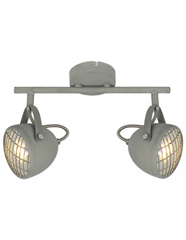 CANDELLUX PENT LAMPA SUFITOWA LISTWA 2X50W GU10  BETONOWY SZARY 92-68057