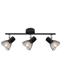 CANDELLUX FLY LAMPA SUFITOWA LISTWA 3X40W E14 CZARNY 93-61911