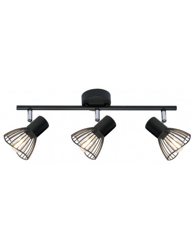 CANDELLUX FLY LAMPA SUFITOWA LISTWA 3X40W E14 CZARNY 93-61911