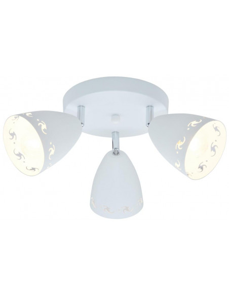 CANDELLUX COTY LAMPA SUFITOWA PLAFON 3X40W E14 BIAŁY MAT 98-67135