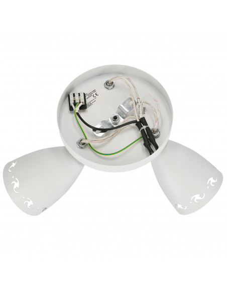 CANDELLUX COTY LAMPA SUFITOWA PLAFON 3X40W E14 BIAŁY MAT 98-67135