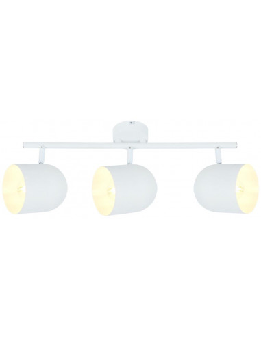 CANDELLUX AZURO LAMPA SUFITOWA LISTWA 3X40W E27 BIAŁY 93-63267