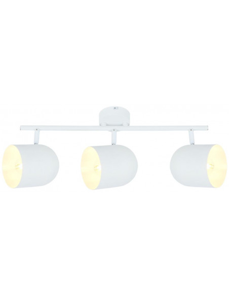 CANDELLUX AZURO LAMPA SUFITOWA LISTWA 3X40W E27 BIAŁY 93-63267