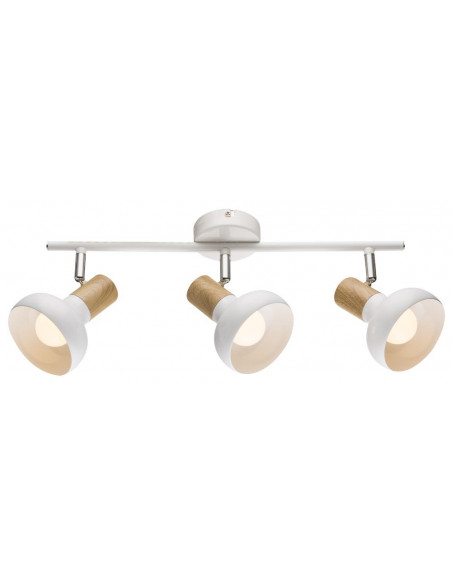 CANDELLUX PUERTO LAMPA SUFITOWA LISTWA 3X40W E14 BIAŁY 93-62673