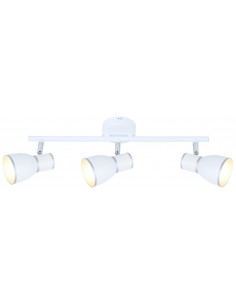 CANDELLUX FIDO LAMPA SUFITOWA LISTWA 3X40W E14 BIAŁY+CHROM 93-63403