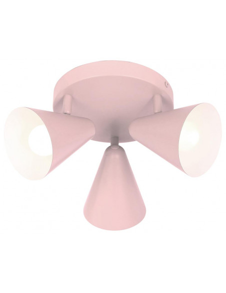 CANDELLUX AMOR LAMPA SUFITOWA PLAFON 3X40W E14 JASNY RÓŻ 98-68811