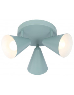 CANDELLUX AMOR LAMPA SUFITOWA PLAFON 3X40W E14 SZARY MAT 98-63328