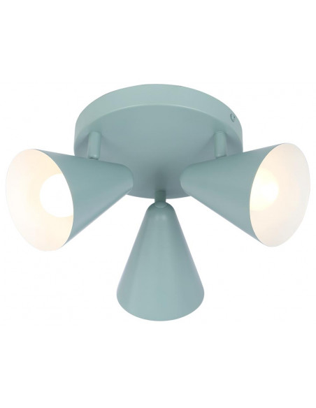 CANDELLUX AMOR LAMPA SUFITOWA PLAFON 3X40W E14 SZARY MAT 98-63328