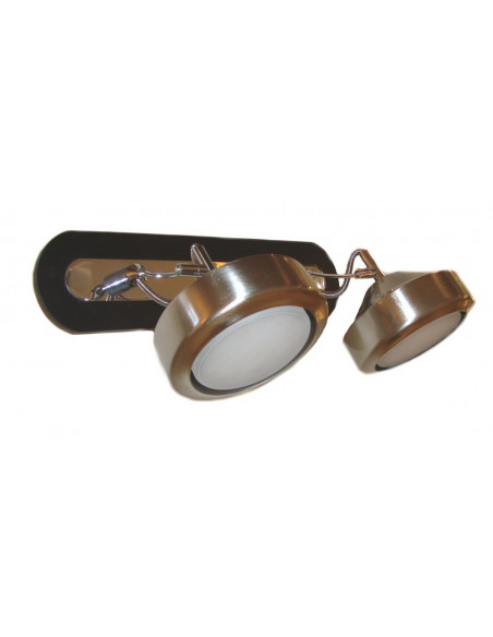 CANDELLUX EARTH LAMPA SUFITOWA LISTWA 2X9W GX53 ENERGO SATYNA/WENGE 92-15795