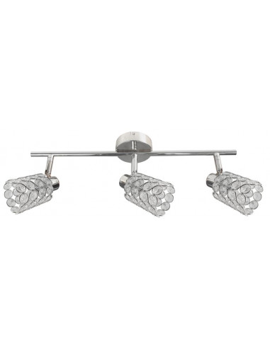 CANDELLUX YORK LAMPA SUFITOWA LISTWA 3X40W G9 CHROM 93-00101