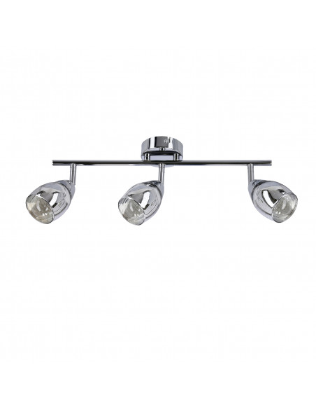 CANDELLUX MILTON LAMPA SUFITOWA LISTWA 3X10W E14 LED CHROM 93-61294