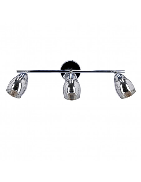 CANDELLUX MILTON LAMPA SUFITOWA LISTWA 3X10W E14 LED CHROM 93-61294