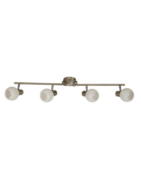 CANDELLUX AVILA LAMPA SUFITOWA LISTWA 4X40W E14 SATYNA 94-10063