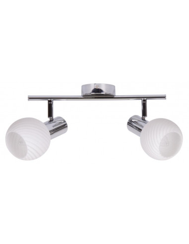 CANDELLUX Turno listwa 2x40w e14 chrom 92-94202