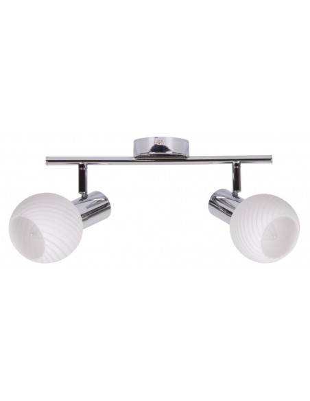 CANDELLUX Turno listwa 2x40w e14 chrom 92-94202