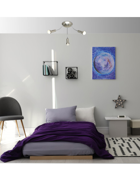CANDELLUX ARC LAMPA SUFITOWA PLAFON 3X40W E14 SATYNA NIKIEL 98-63311