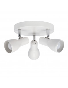 CANDELLUX PICARDO LAMPA SUFITOWA PLAFON 3X40W E14 BIAŁY MAT 98-44204