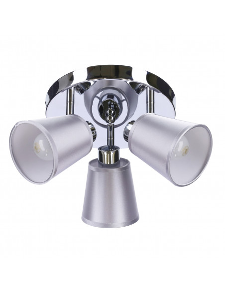 CANDELLUX PIN LAMPA SUFITOWA PLAFON 3X40W E14 CHROM 98-70661