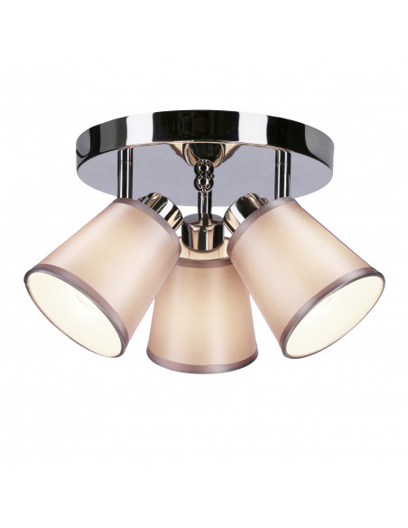 CANDELLUX PIN LAMPA SUFITOWA PLAFON 3X40W E14 CHROM 98-70661