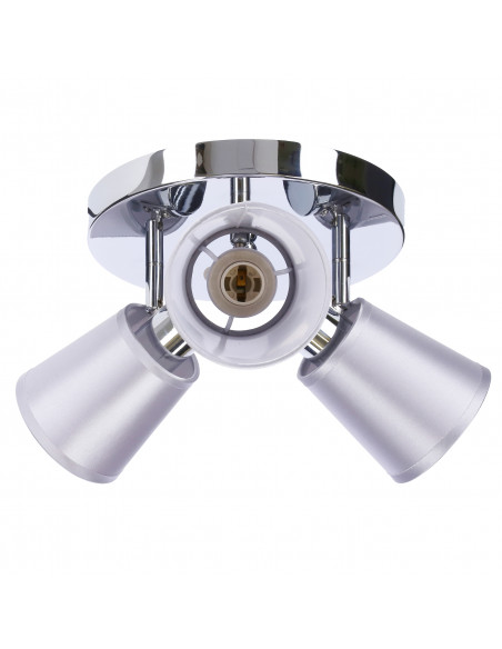 CANDELLUX PIN LAMPA SUFITOWA PLAFON 3X40W E14 CHROM 98-70661