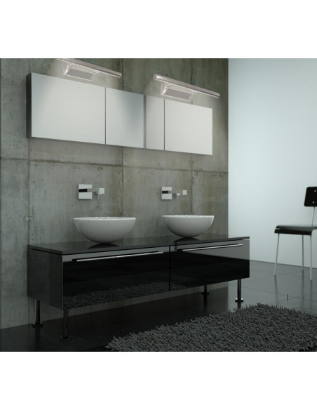 CANDELLUX FORTE LED 2 LAMPA KINKIET 5W LED RURKA OKRĄGŁA SATYNA 20-26996