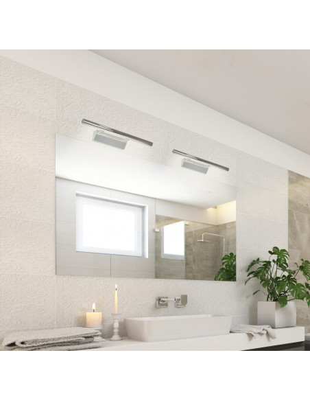 CANDELLUX FORTE LED 2 LAMPA KINKIET 5W LED RURKA OKRĄGŁA CHROM 20-27016