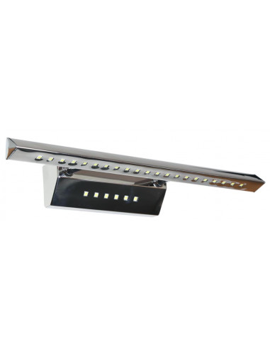 CANDELLUX FORTE LED 3 LAMPA KINKIET 7W LED RURKA TRÓJKĄTNA Z WYŁĄCZNIKIEM CHROM 20-27030