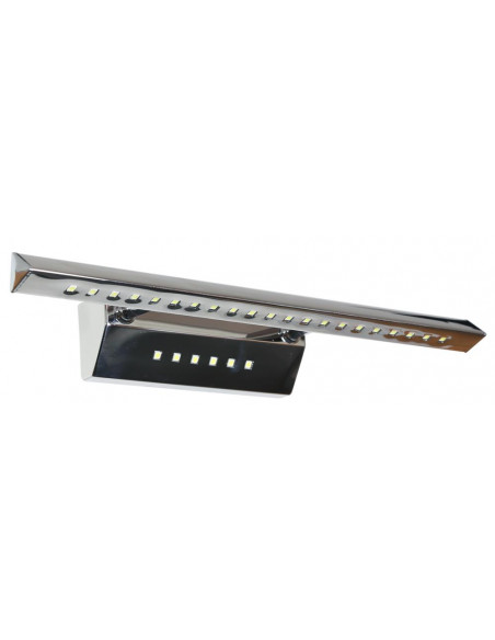 CANDELLUX FORTE LED 3 LAMPA KINKIET 7W LED RURKA TRÓJKĄTNA Z WYŁĄCZNIKIEM CHROM 20-27030