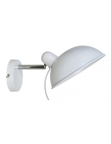 CANDELLUX DURIO LAMPA KINKIET 1X40W E14 BIAŁY 21-51448