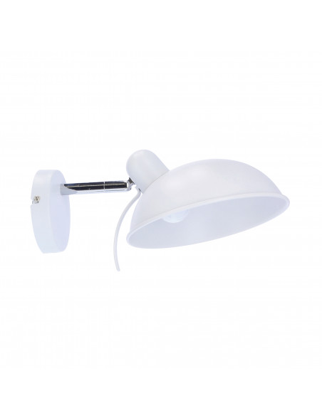 CANDELLUX DURIO LAMPA KINKIET 1X40W E14 BIAŁY 21-51448