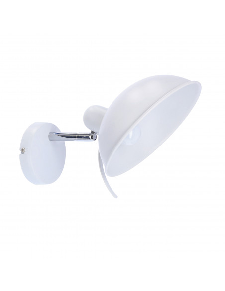 CANDELLUX DURIO LAMPA KINKIET 1X40W E14 BIAŁY 21-51448