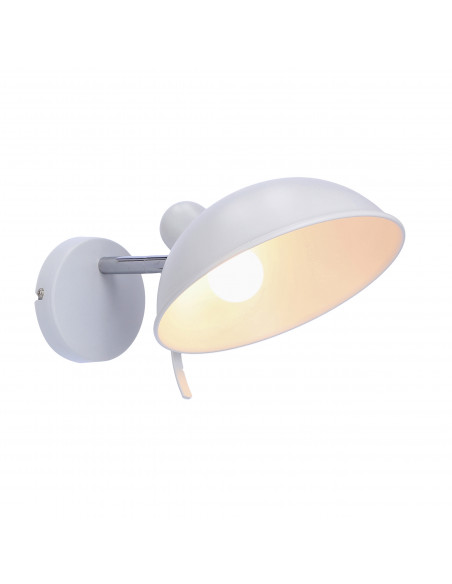 CANDELLUX DURIO LAMPA KINKIET 1X40W E14 BIAŁY 21-51448