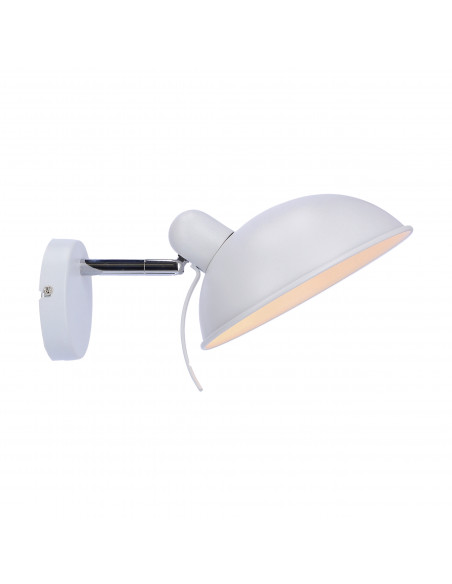 CANDELLUX DURIO LAMPA KINKIET 1X40W E14 BIAŁY 21-51448