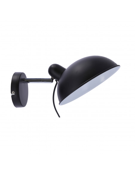 CANDELLUX DURIO LAMPA KINKIET 1X40W E14 CZARNY 21-53589