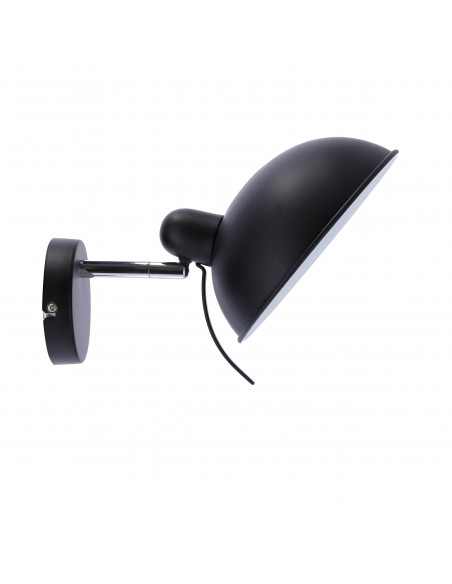 CANDELLUX DURIO LAMPA KINKIET 1X40W E14 CZARNY 21-53589