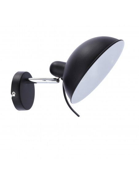 CANDELLUX DURIO LAMPA KINKIET 1X40W E14 CZARNY 21-53589
