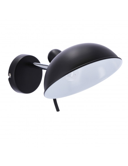CANDELLUX DURIO LAMPA KINKIET 1X40W E14 CZARNY 21-53589