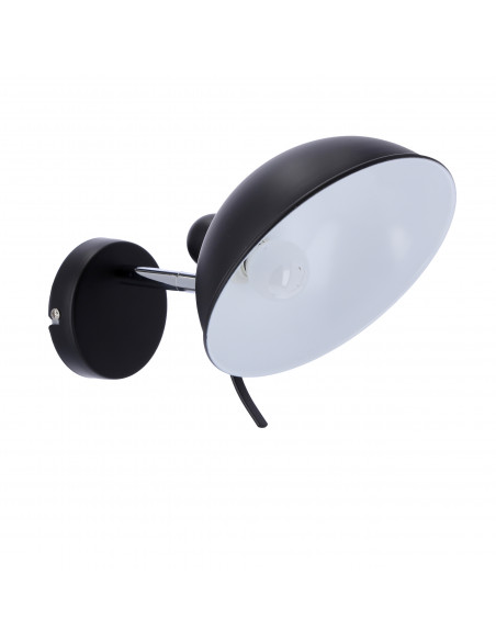 CANDELLUX DURIO LAMPA KINKIET 1X40W E14 CZARNY 21-53589